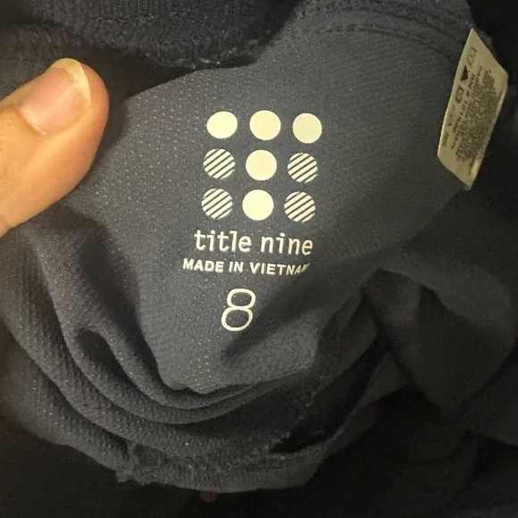 Title Nine Climber Pant Dark Blue Outdoor Hiking Rock Climbing Cargo Utility - Picture 14 of 16